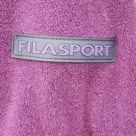 Fila Sport Women's Colorblock Half-Zip Fleece Sweater Small - Picture 7 of 11